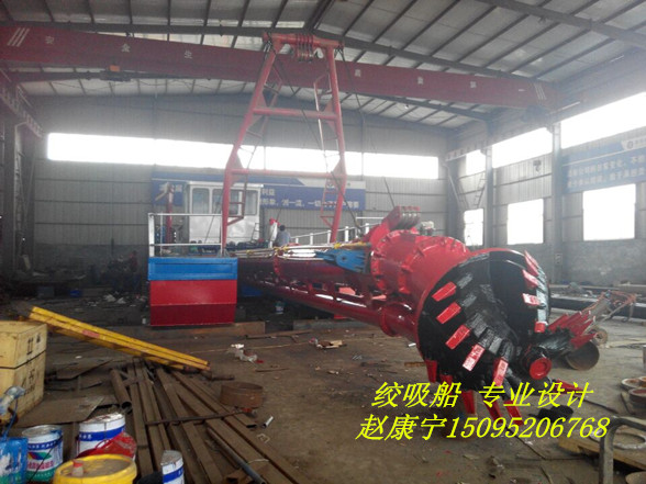 10寸泵绞吸式抽沙船